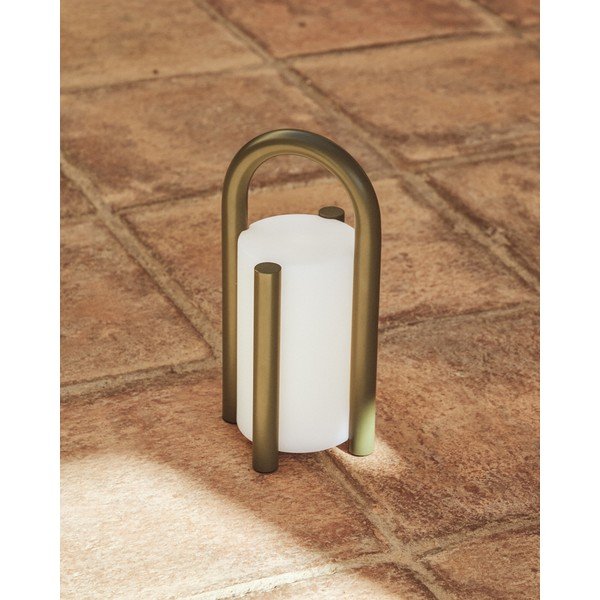 USB LED hordozható kültéri lámpa ø 14 cm Leros – Kave Home-image-2