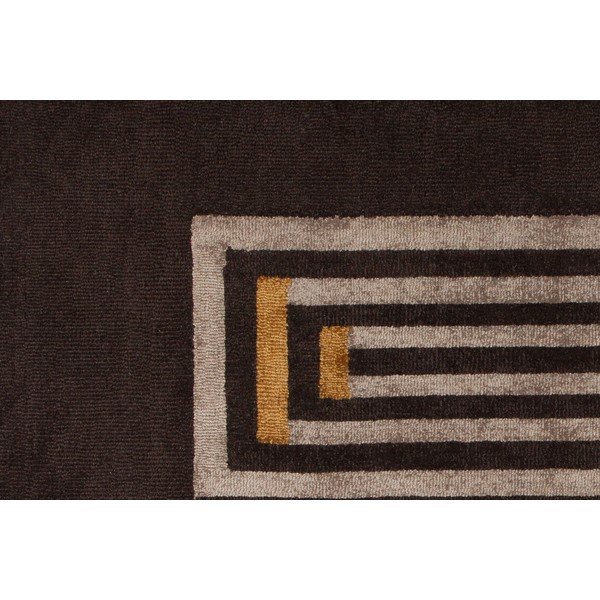 Moderne Lifestyle barna kézzel szőtt szőnyeg, 200 x 290 cm - Flair Rugs-image-2