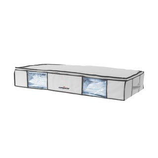 XLarge Underbed Life 2 db fehér ágy alatti tárolódoboz vákuumos huzattal, 105 x 15,5 cm - Compactor