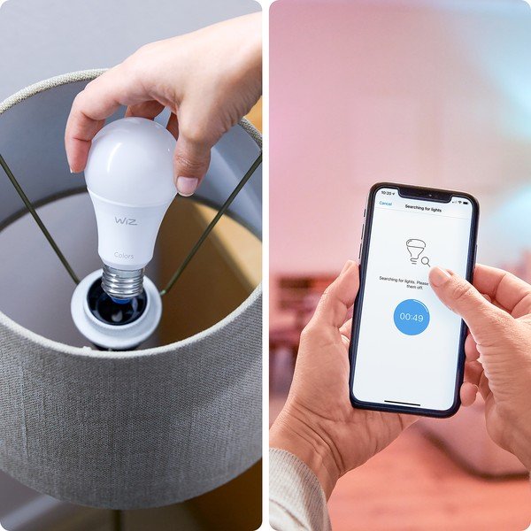 LED okos izzó E27, 7 W – WiZ-image-1
