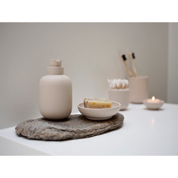 Bézs agyagkerámia fürdőszobai rendszerező vattakorongokhoz Sensu – Zone-image-3