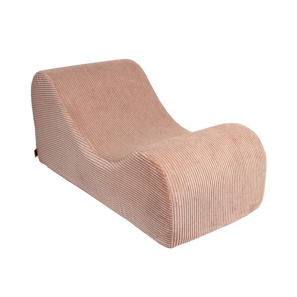 Lazacszínű kordbársony gyerek fotel Wave – Meowbaby-image-3