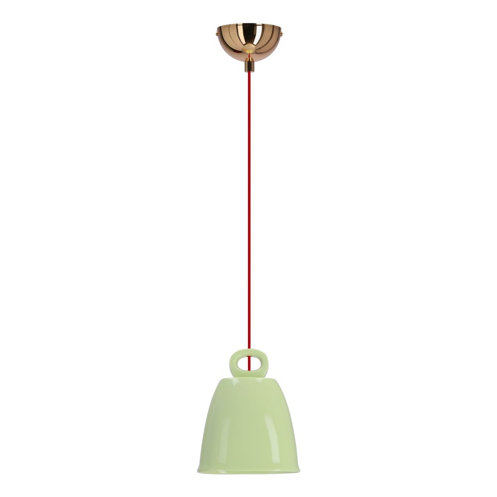 Zöld függőlámpa kerámia búrával Sewilla Candellux Lighting