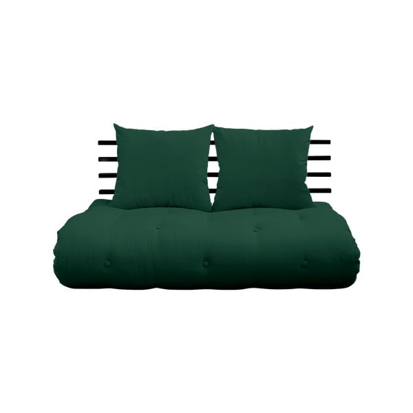 Shin Sano Black/Dark Green kinyitható kanapé - Karup Design