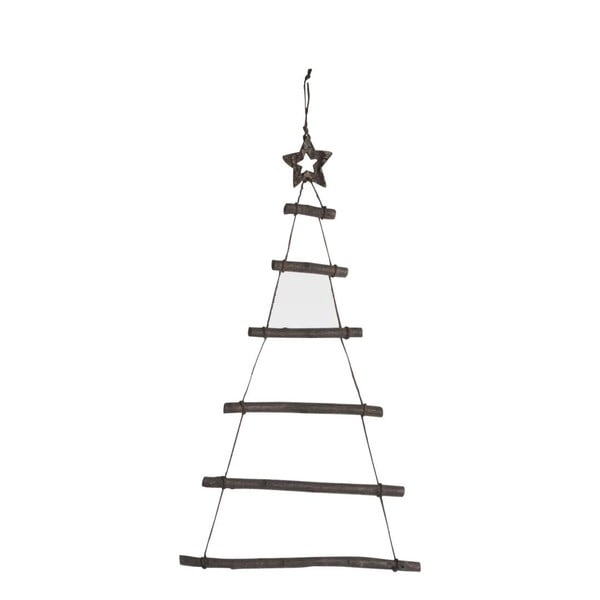 Tree karácsonyi függő dekoráció fából - J-Line