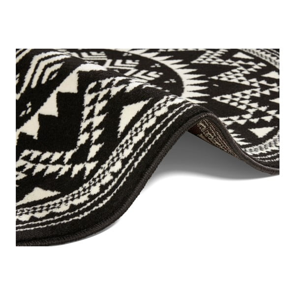 Celebration Valencia fekete szőnyeg, ⌀ 140 cm - Hanse Home-image-2