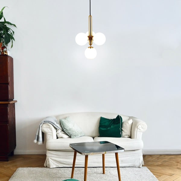 Musa aranyszínű függőlámpa, magasság 120 cm - SULION-image-2