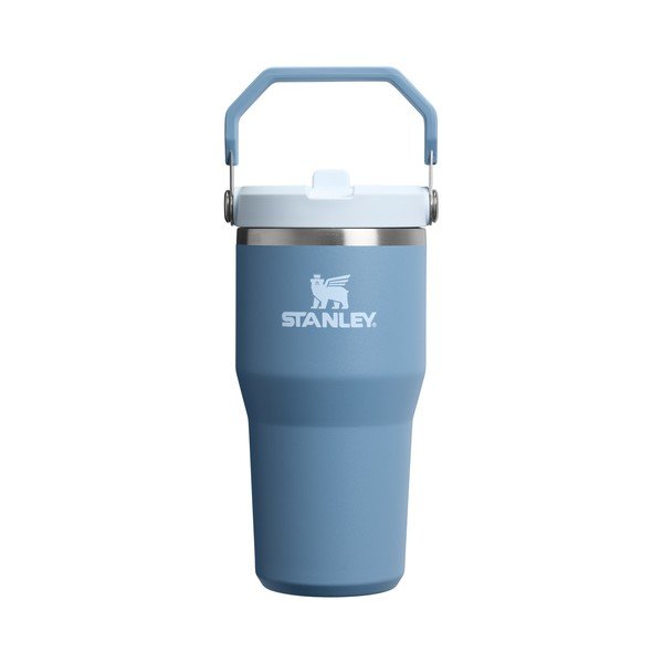 Szürkéskék rozsdamentes acél termosz 600 ml IceFlow™ Flip Straw 2.0 Tumbler Indigo – Stanley