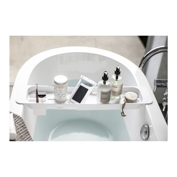 Tower fehér állítható kádpolc - YAMAZAKI-image-1