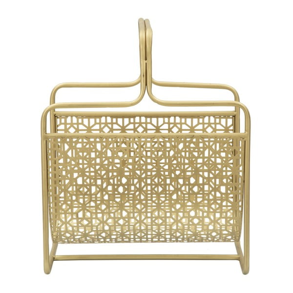 Trivola aranyszínű fém újságtartó - Mauro Ferretti-image-4