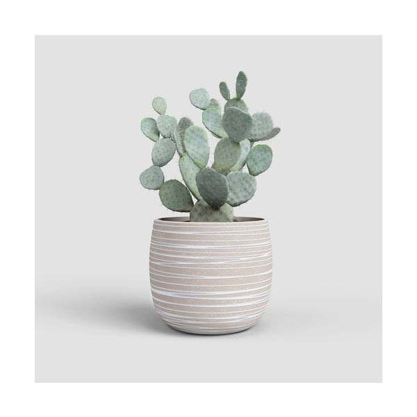 Kerámia kézzel készített virágcserép ø 16 cm Dóris – Artevasi-image-4