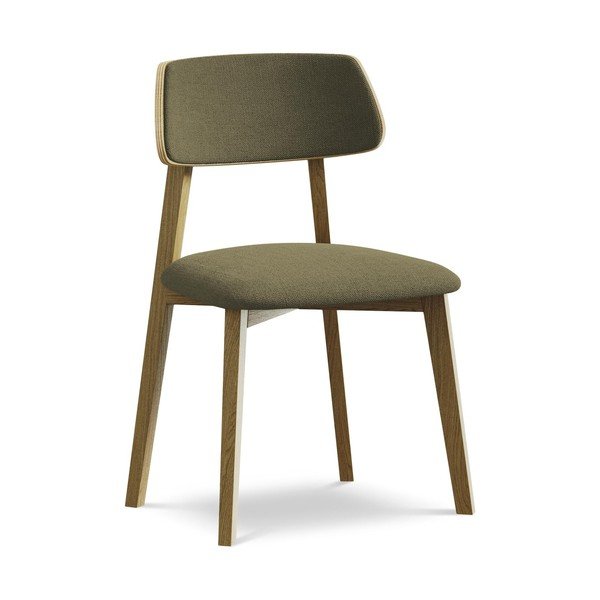 Zöld tömörfa étkezőszék Niu – Makamii