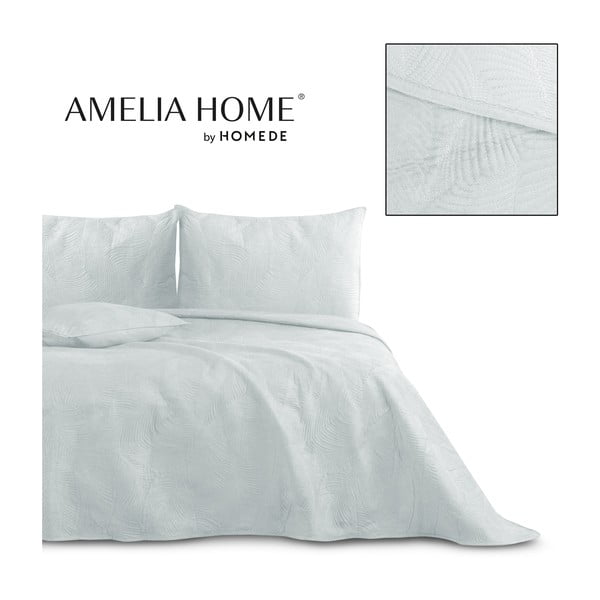 Világosszürke ágytakaró 200x220 cm Palsha – Restilo-image-4