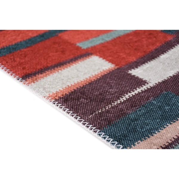 Piros mosható szőnyeg 160x230 cm Blocks of Fun – Vitaus-image-2