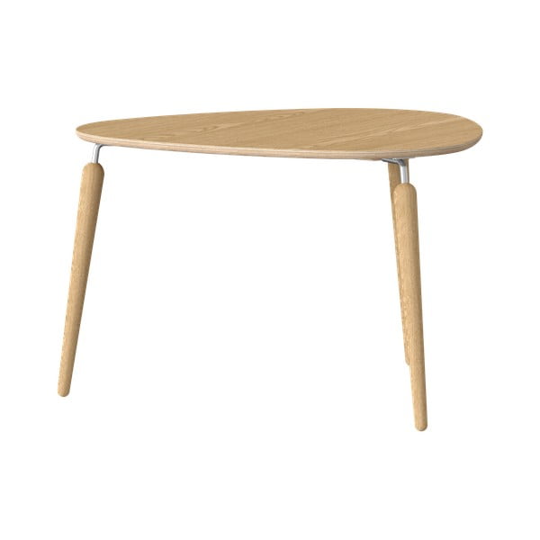 Natúr színű dohányzóasztal ø 80 cm Hang Out – UMAGE-image-4