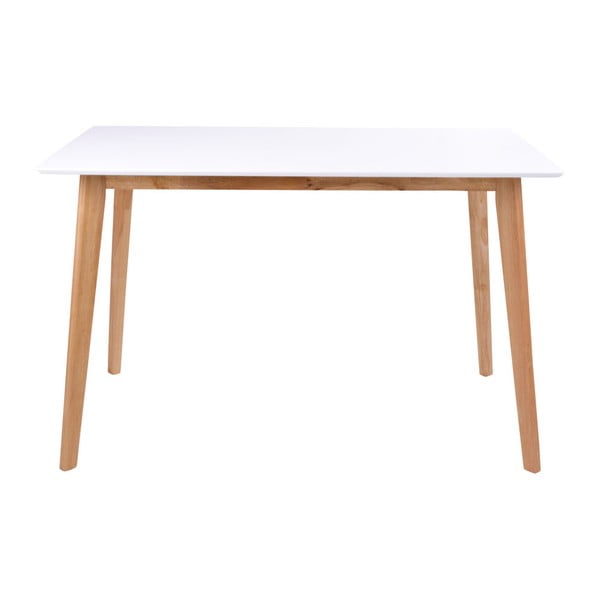 Vojens étkezőasztal fehér asztallappal, 120 x 70 cm - Bonami Essentials
