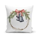 Karácsonyi mintás textil párnahuzat 43x43 cm – Mila Home