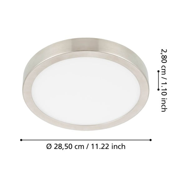 Szürke LED mennyezeti lámpa FUEVA 5 – EGLO-image-2