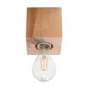 Natúr színű mennyezeti lámpa 10x10 cm Gabi – Sollux