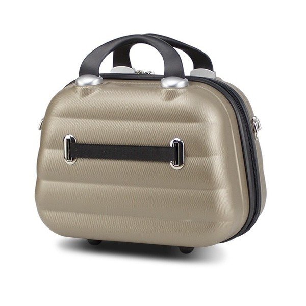SMART BAG RESSNO Make Up & Hand Suitcase aranyszínű női kézipoggyász - My Valice-image-2