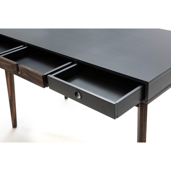 Kiara szürke konzolasztal borovi fenyő lábakkal - Marckeric-image-4