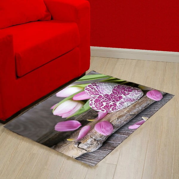 Purple Love vinilszőnyeg, 52 x 75 cm-image-3