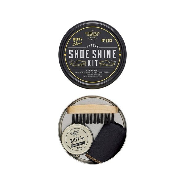 Cipőtisztító szett utazáshoz - Gentlemen's Hardware-image-3