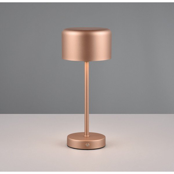 Rézszínű LED szabályozható asztali lámpa (magasság 30 cm) Jeff – Reality-image-1