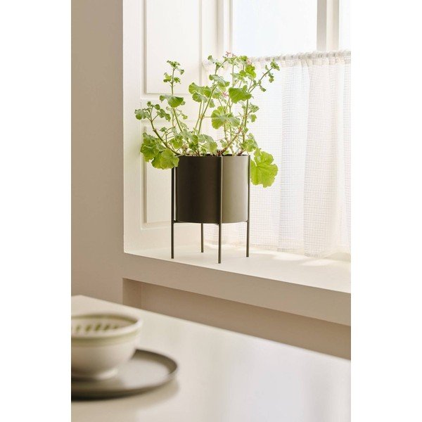 Fém virágcserép ø 25 cm Milton – Ellos Home-image-1