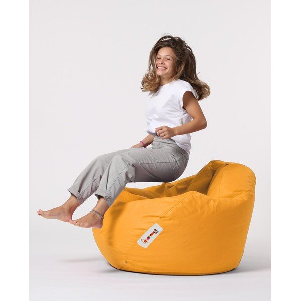 Sárga kerti ülőzsák Premium XXL – Floriane Garden-image-2