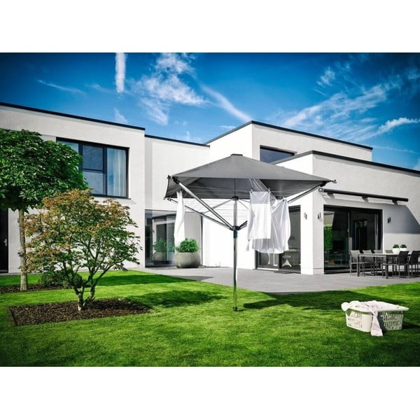 Ezüstszínű kerti ruhaszárító 40 m LinoProtect 400 – LEIFHEIT-image-1