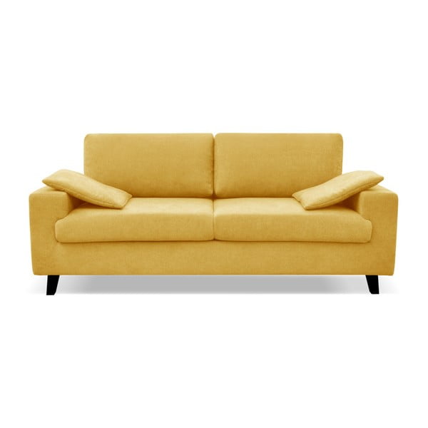 Munich sárga 3 személyes kanapé - Cosmopolitan design