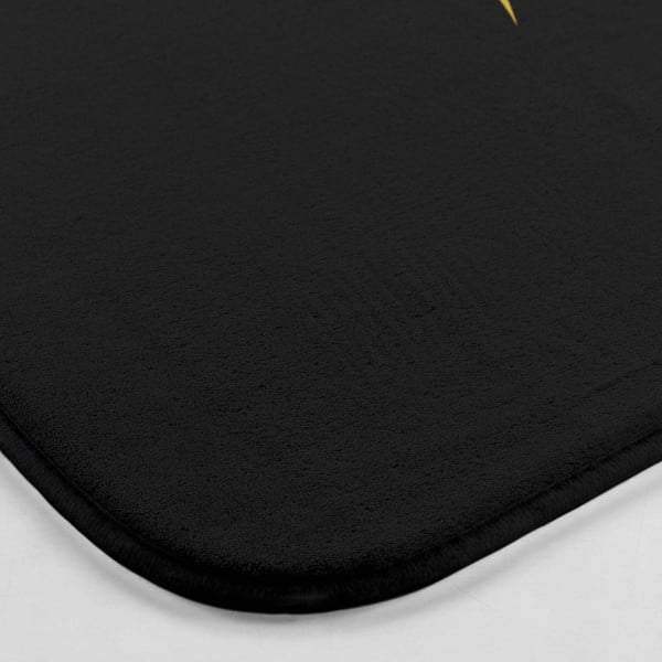 Fekete-aranyszínű fürdőszobai kilépő 45x75 cm Orbella – douceur d'intérieur-image-2