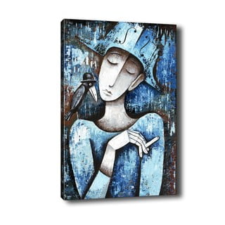 Girl With Cigarette kép, 40 x 60 cm - Tablo Center