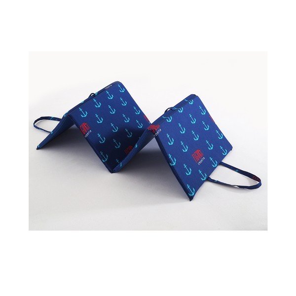 Kék kerti székpárna napozóágyra 49x137 cm   Anchors – B.E.S.-image-1