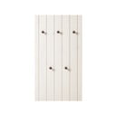 Fehér borovi fenyő előszoba bútor 55x100x2 cm Anita – Støraa