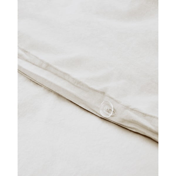 Krémszínű kétszemélyes hosszabbított pamut-perkál ágyneműhuzat 240x220 cm Sifinia – Kave Home-image-3