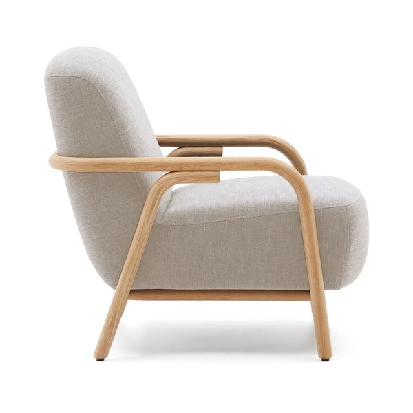 Bézs fotel Sylo – Kave Home-image-2