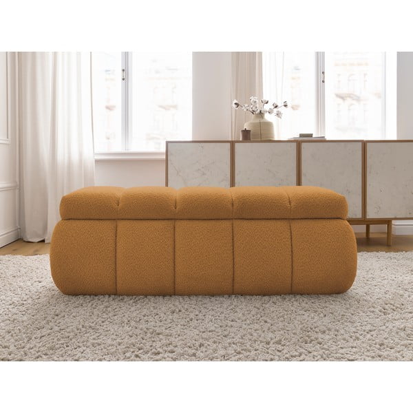 Okkersárga buklé pad – Bobochic Paris-image-1