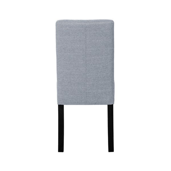 Tonka szürke bükkfa szék fekete lábakkal - Ted Lapidus Maison-image-4
