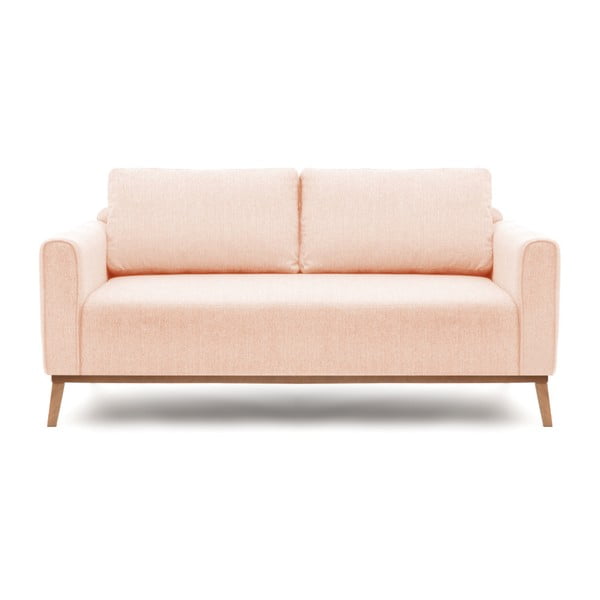 Milton rózsaszín háromszemélyes kanapé - Vivonita