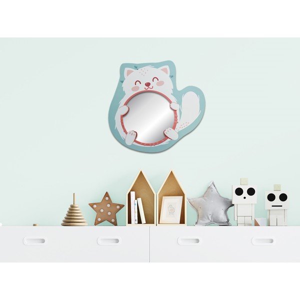 Fali tükör ø 20 cm Kitty – Mioli Decor-image-1