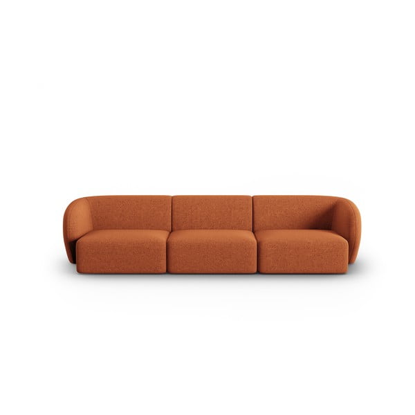 Narancssárga kanapé 259 cm Shane – Micadoni Home