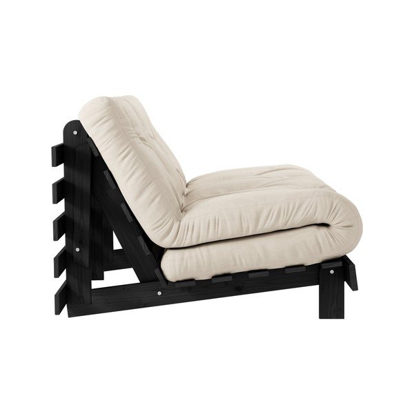 Roots bézs kinyitható kanapé 140 cm - Karup Design-image-4