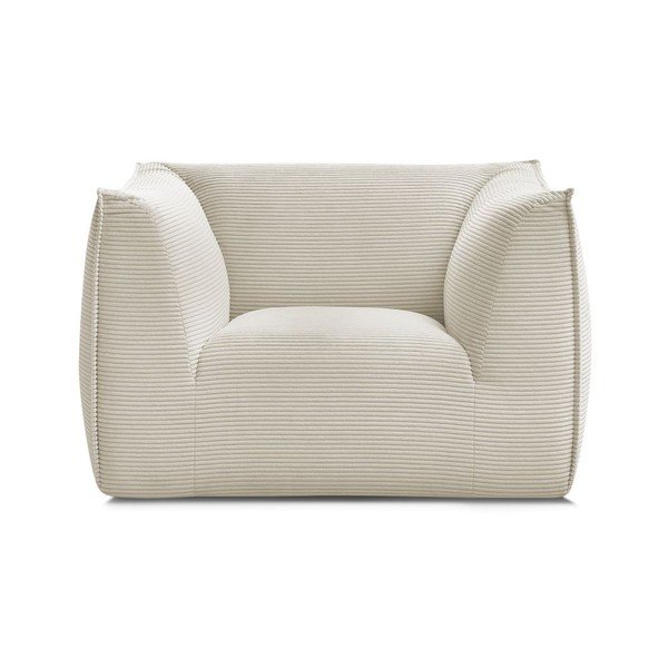 Bézs kordbársony fotel Giorgia – Bobochic Paris-image-2