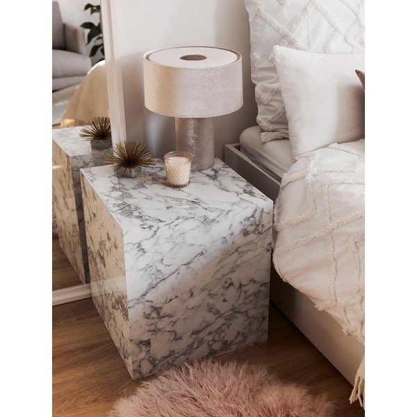 Lesley márvány díszítésű tárolóasztal - Westwing Collection-image-4