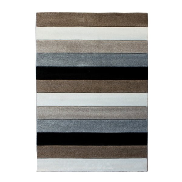 Lines szürkésbarna szőnyeg, 160 x 230 cm - Tomasucci