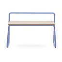 Kék-natúr színű pad Tinn – Kave Home