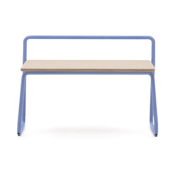 Kék-natúr színű pad Tinn – Kave Home