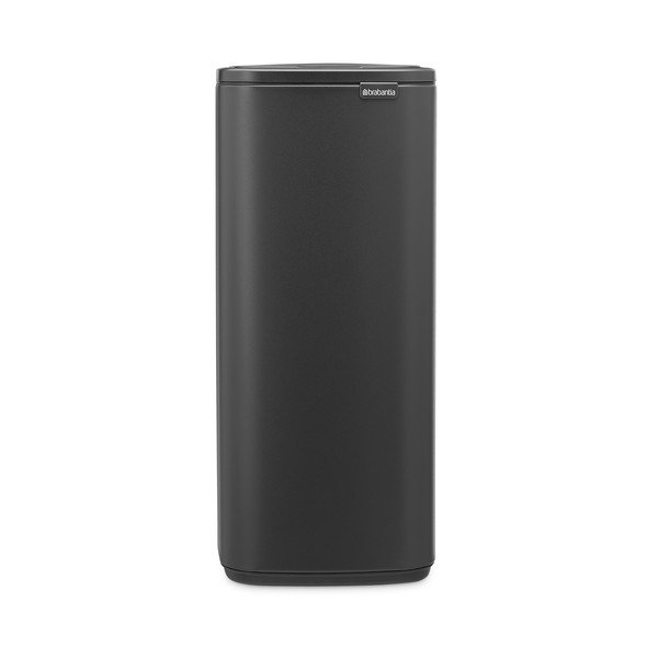 Sötétszürke acél érintésre nyíló szemetes 30 l Bo Touch – Brabantia-image-4